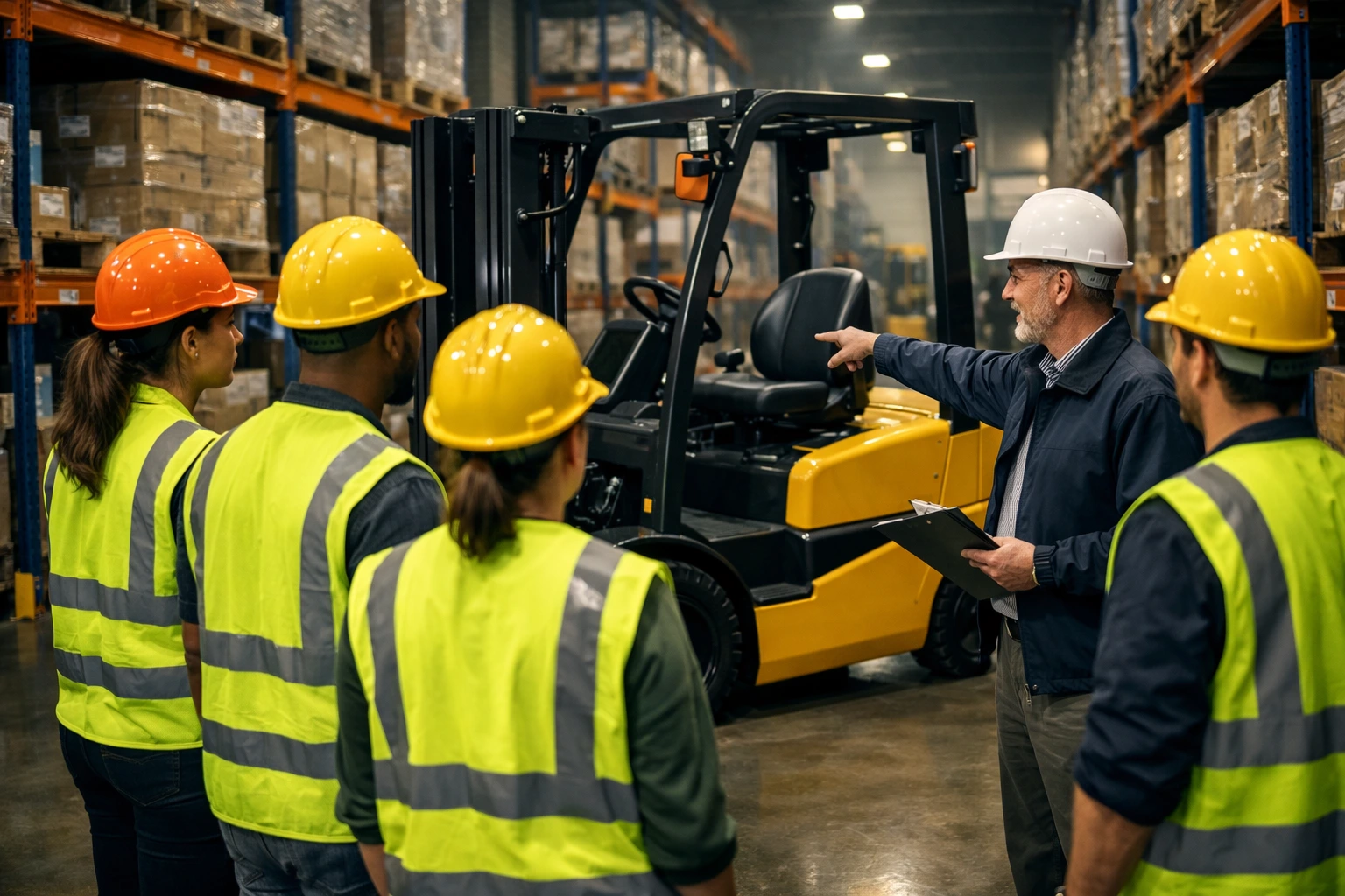 Forklift Training Counterbalance